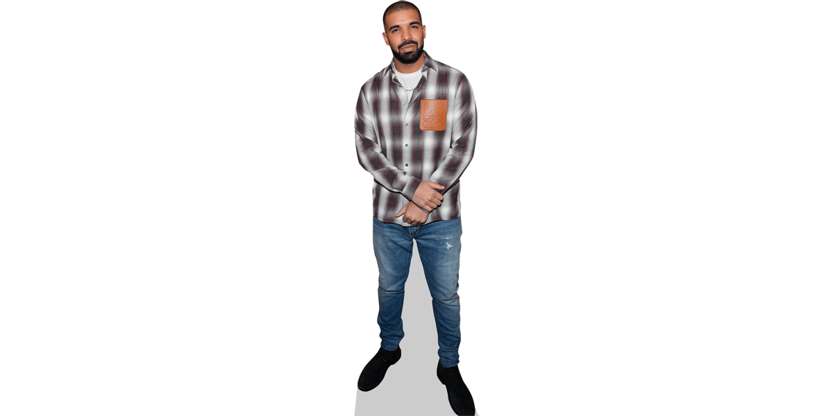 DRAKE CARDBOARD CUTOUT popular FREE SHIP!